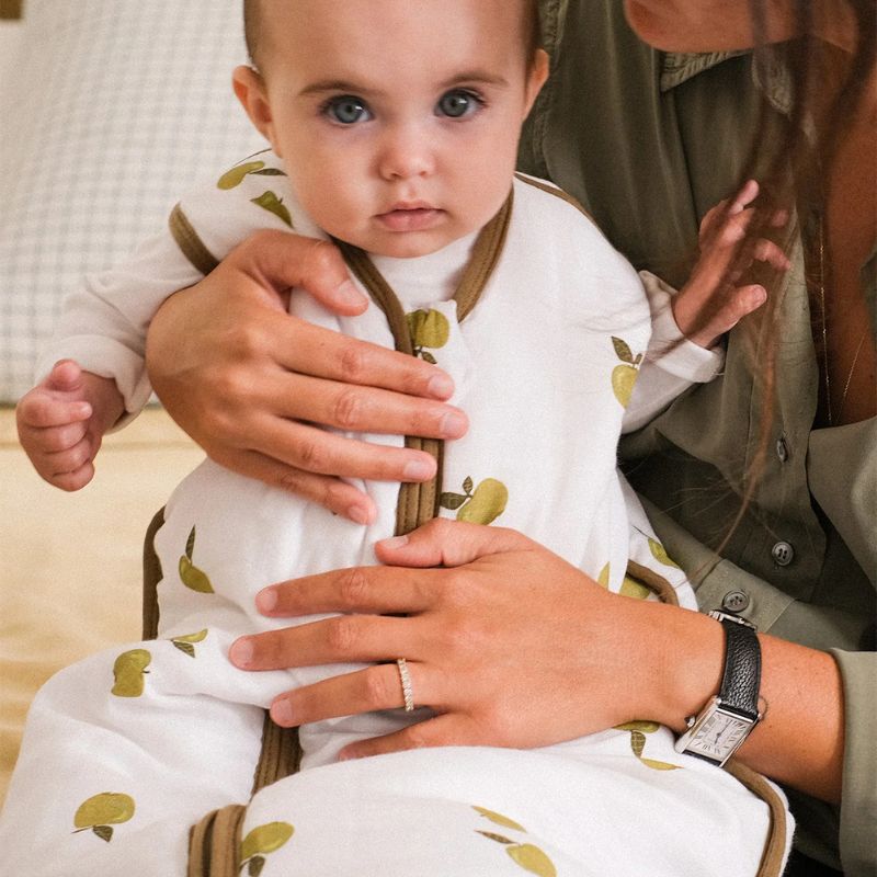 Saco de dormir de bebé de bambu Apple TOG 2.5 da Molis&Co 6 Saco de dormir de bebé de bambu Apple TOG 2.5 da Molis&Co 6