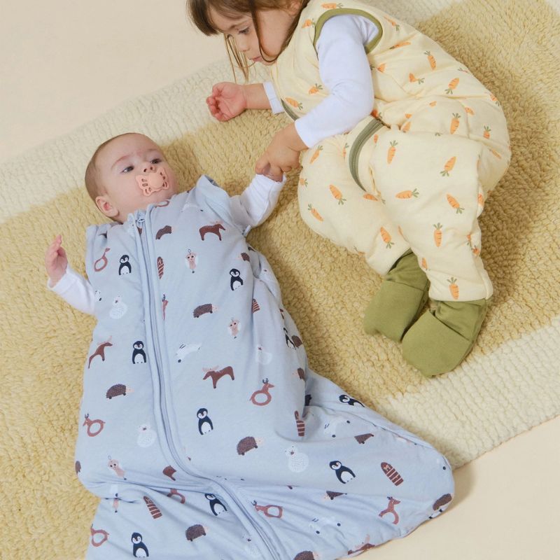 Saco de dormir de bebé com mangas Winter Animals tog 2.5 da Molis& Co 6