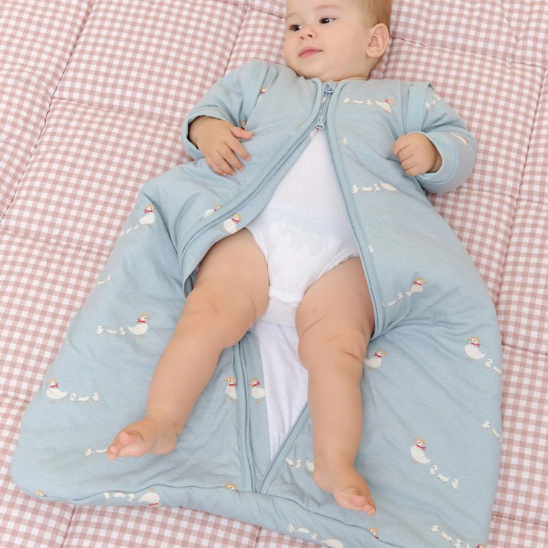 Saco de dormir de bebé com mangas Duck Family tog 2.5 da Molis& Co 3 Saco de dormir de bebé com mangas Duck Family tog 2.5 da Molis& Co 3