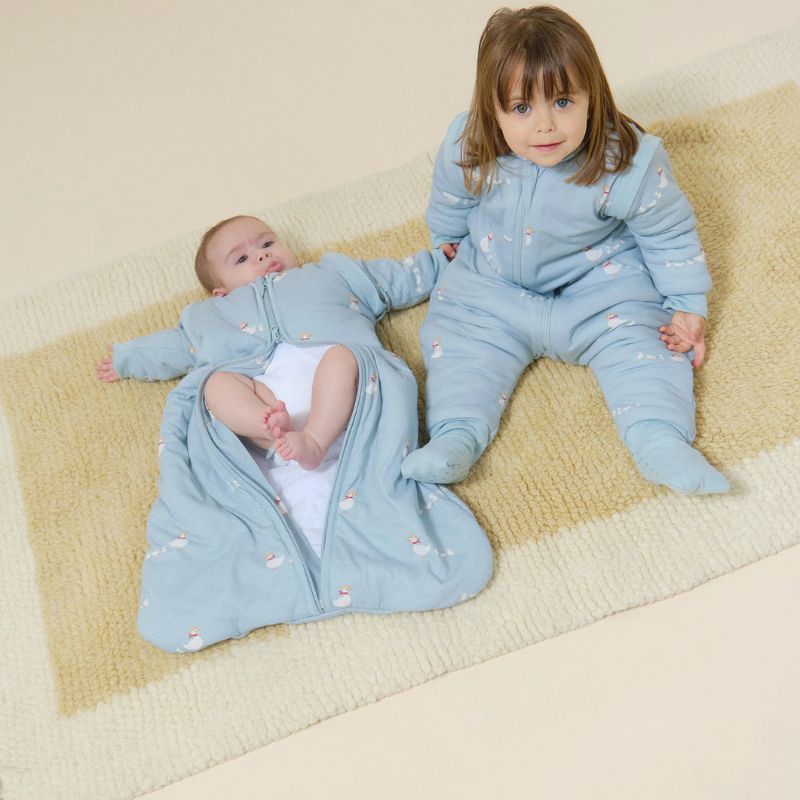 Saco de dormir de bebé com mangas Duck Family tog 2.5 da Molis& Co 5 Saco de dormir de bebé com mangas Duck Family tog 2.5 da Molis& Co 5