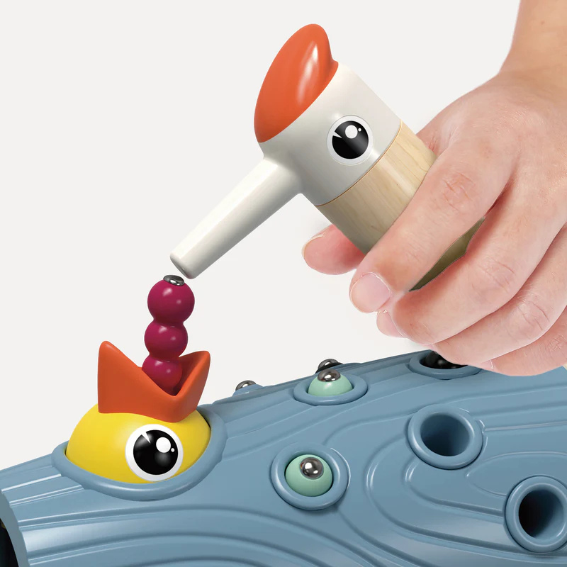 Brinquedo de aprendizagem Alimente o Pica Pau da Topbright 6 Brinquedo de aprendizagem Alimente o Pica Pau da Topbright 6