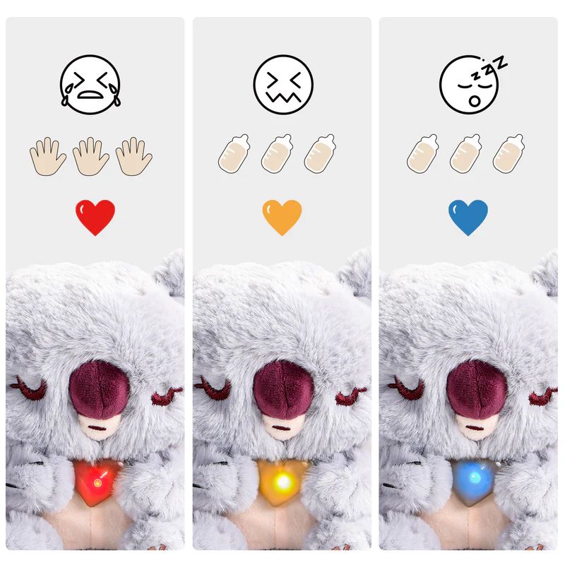 Brinquedo de aprendizagem Baby Coala - Care Pets da Topbright 8