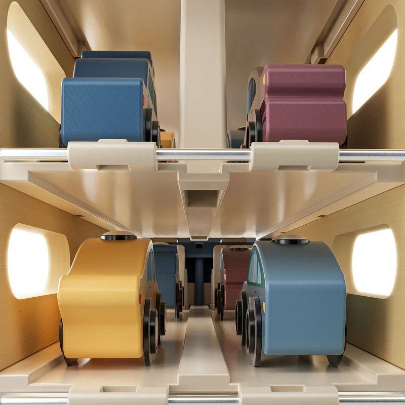 Camião De Transporte de Carros da Topbright 7