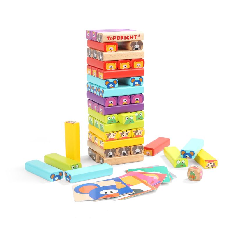 Torre empilhável de madeira da Topbright 1