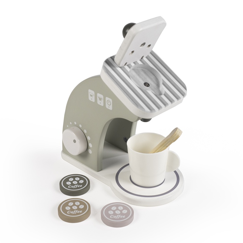 Cafeteira de Madeira Botton Verde da Walking Mum 2