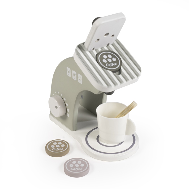 Cafeteira de Madeira Botton Verde da Walking Mum 3