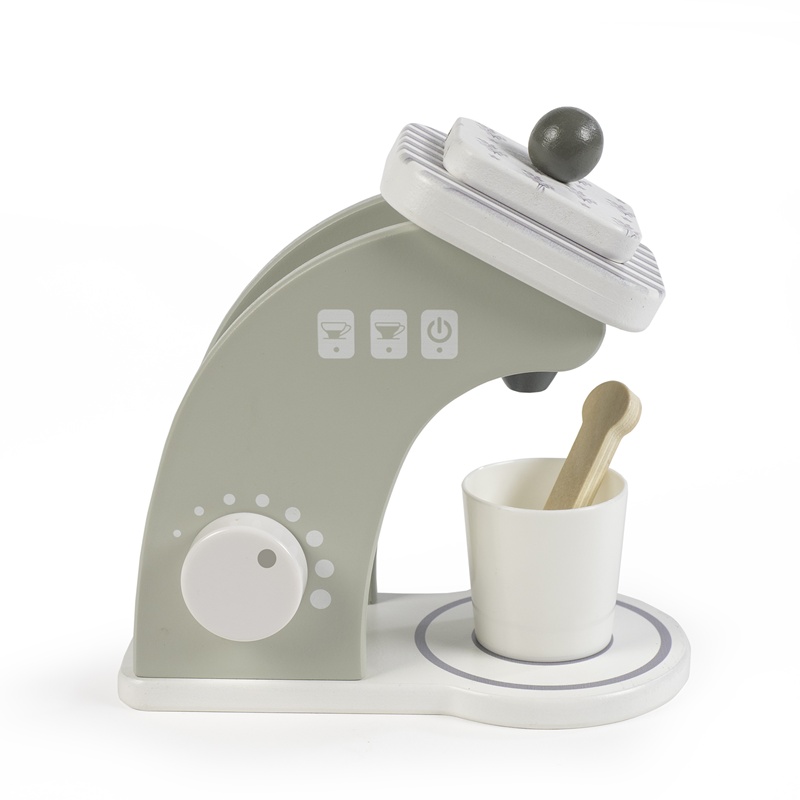 Cafeteira de Madeira Botton Verde da Walking Mum 5