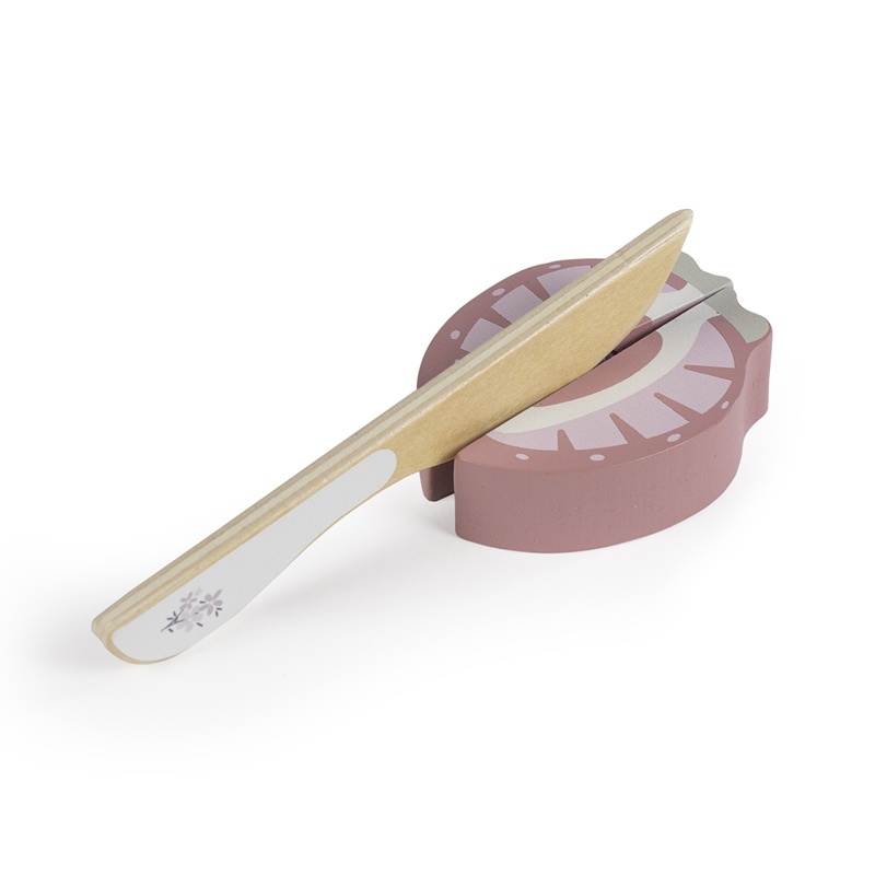 Liquidificadora de Madeira Botton Verde da Walking Mum 5