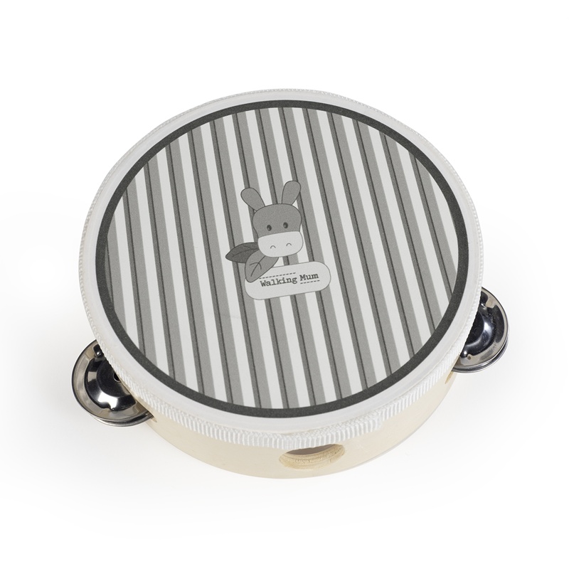 Conjunto de Instrumentos Musicais de Madeira Botton Verde da Walking Mum 4