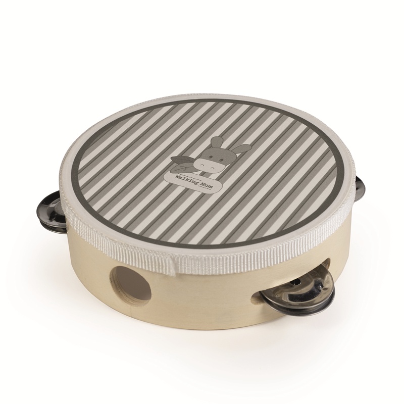 Conjunto de Instrumentos Musicais de Madeira Botton Verde da Walking Mum 5