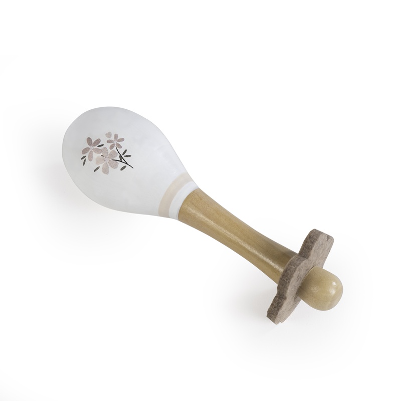 Conjunto de Instrumentos Musicais de Madeira Botton Verde da Walking Mum 6