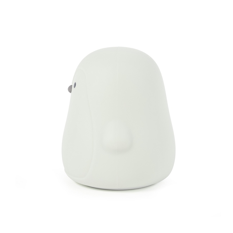 Luz de Presença em Silicone Pinguim Branco da Walking Mum 2