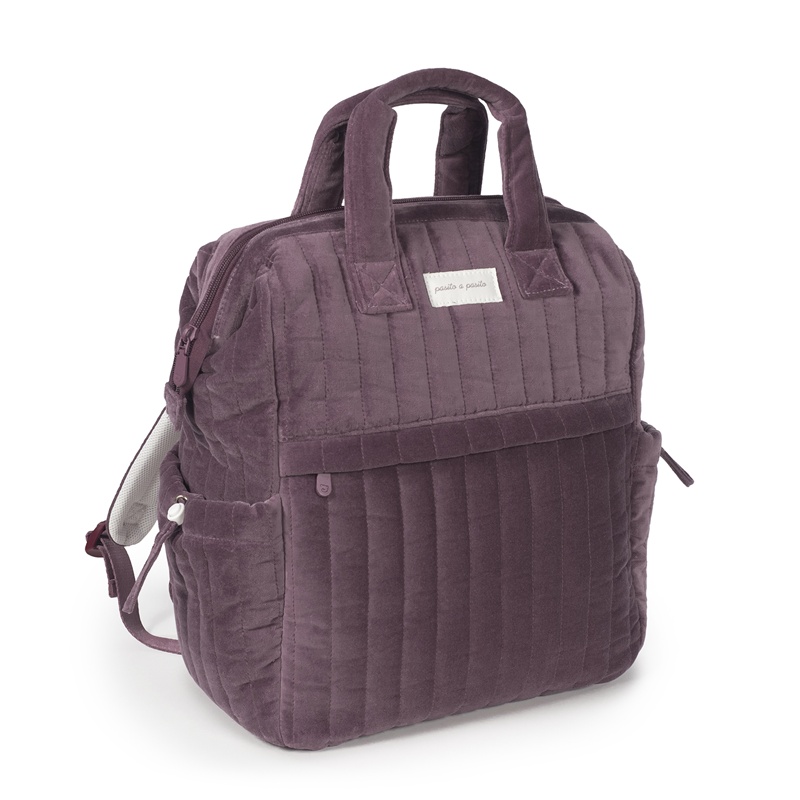 Mochila Cherry Velvet Bordeaux da Pasito a Pasito 4