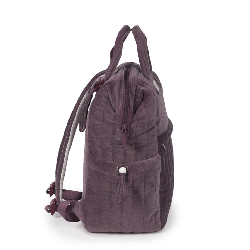 Mochila Cherry Velvet Bordeaux da Pasito a Pasito 5