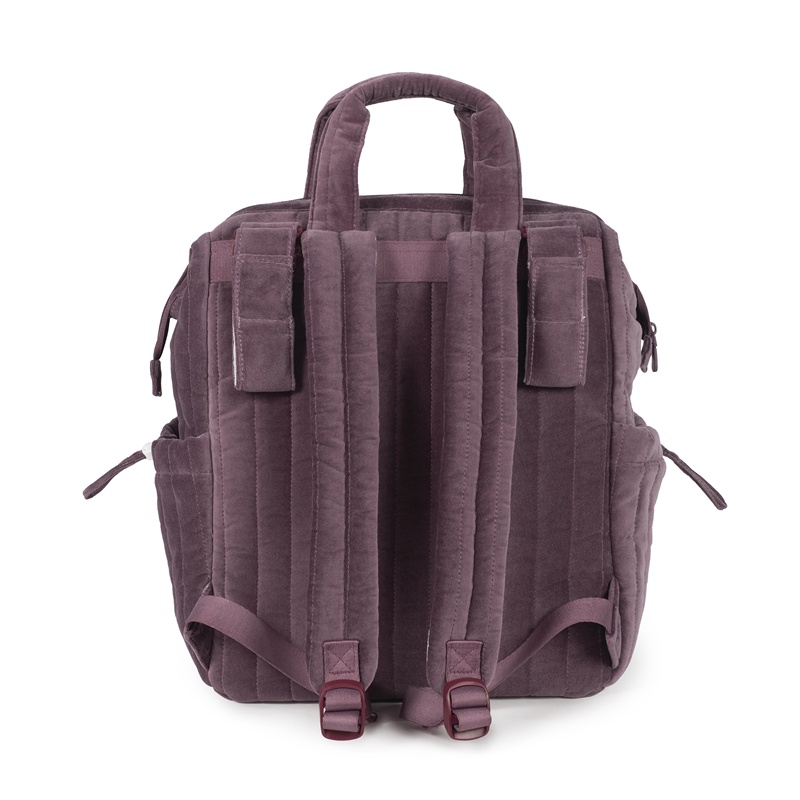 Mochila Cherry Velvet Bordeaux da Pasito a Pasito 6