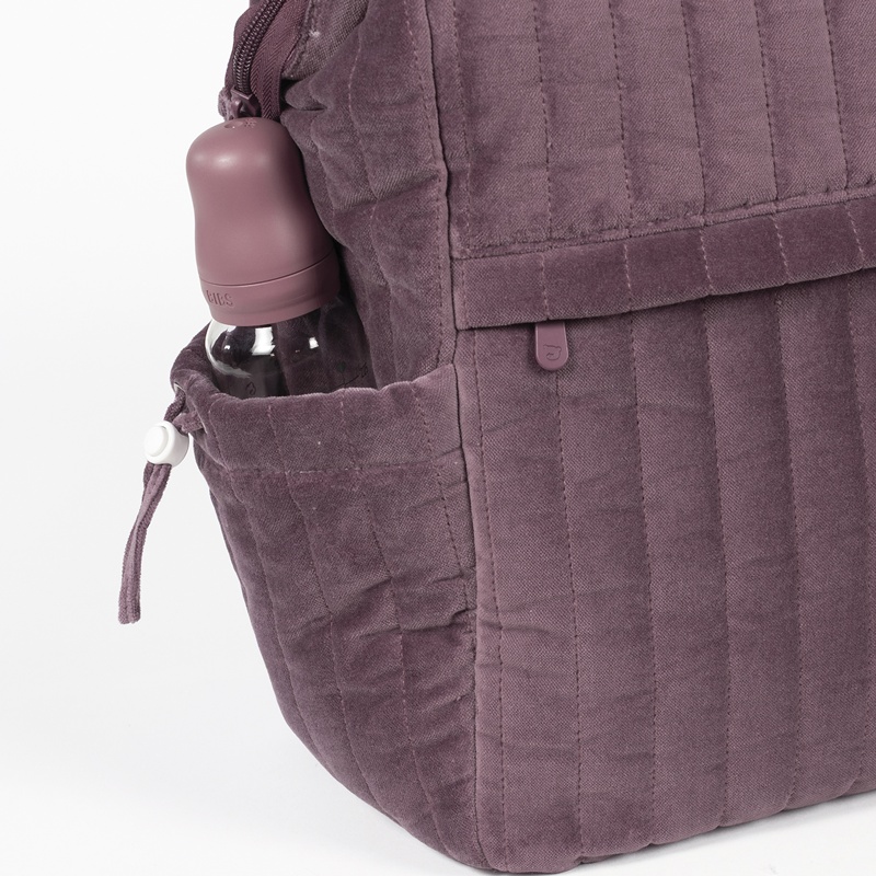 Mochila Cherry Velvet Bordeaux da Pasito a Pasito 7
