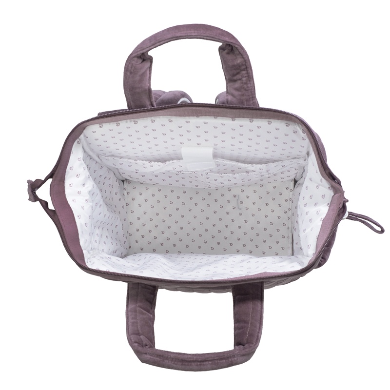 Mochila Cherry Velvet Bordeaux da Pasito a Pasito 10