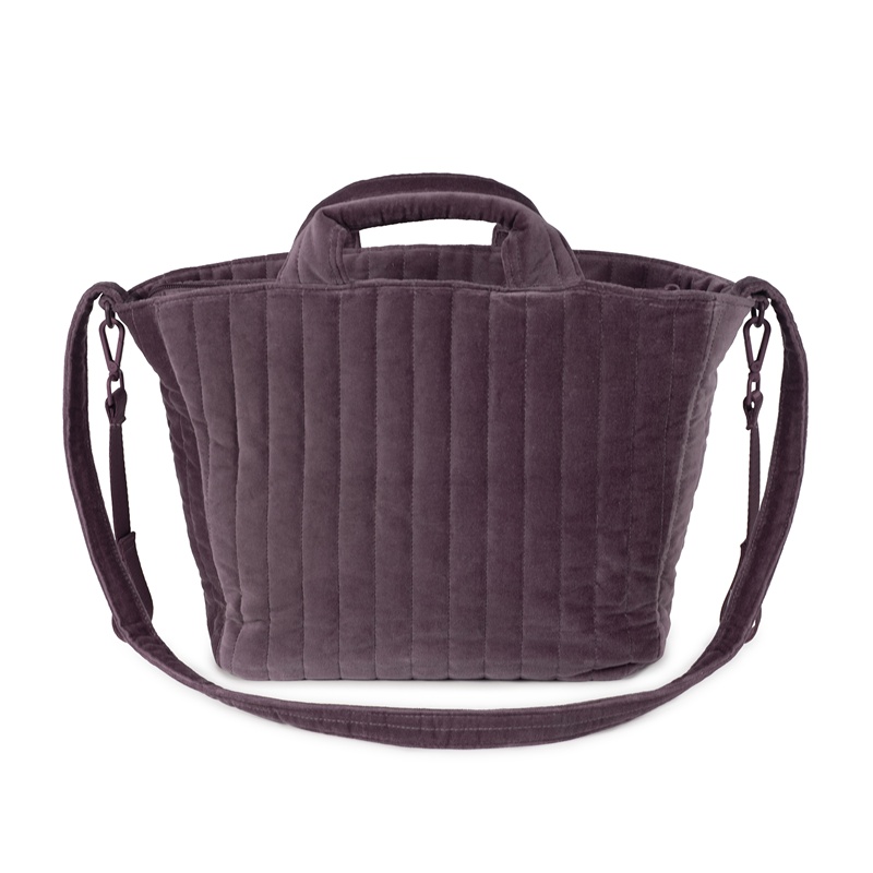 Saco de Rua Cherry Velvet Bordeaux da Pasito a Pasito 3