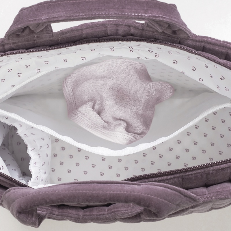 Saco de Rua Cherry Velvet Bordeaux da Pasito a Pasito 7