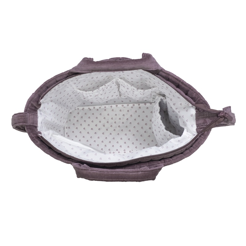 Saco de Rua Cherry Velvet Bordeaux da Pasito a Pasito 9