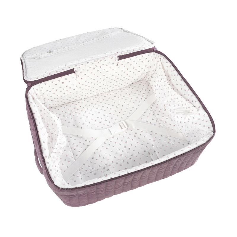 Mala de Maternidade Cherry Velvet Bordeaux da Pasito a Pasito 6 Mala de Maternidade Cherry Velvet Bordeaux da Pasito a Pasito 6