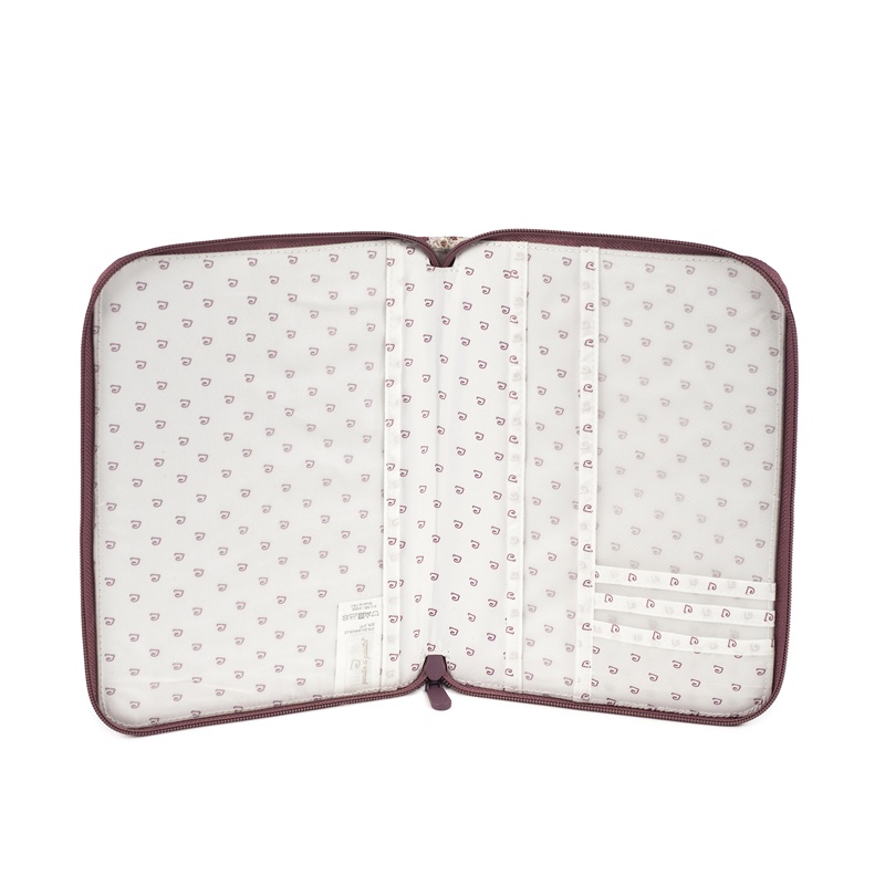 Porta Documentos Cherry Flores Bordeaux da Pasito a Pasito 2