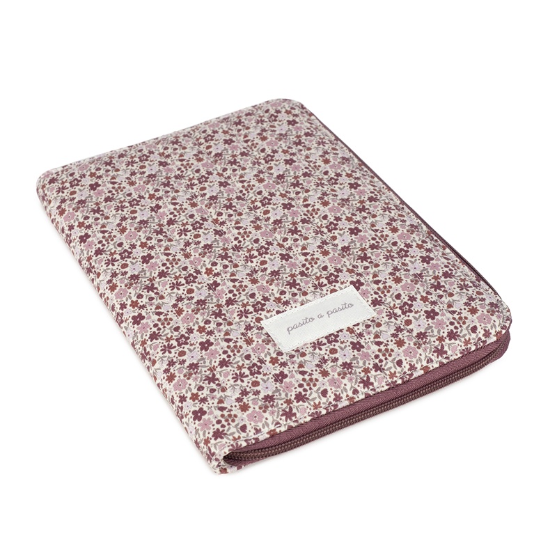 Porta Documentos Cherry Flores Bordeaux da Pasito a Pasito 5