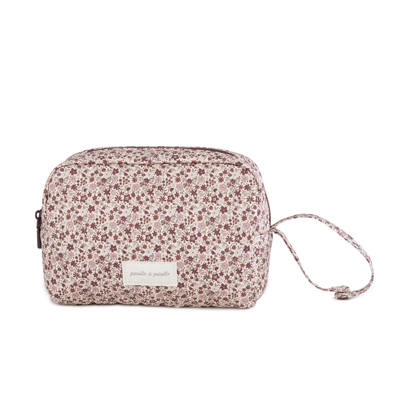 Necessaire Cherry Flores Bordeaux da Pasito a Pasito 1