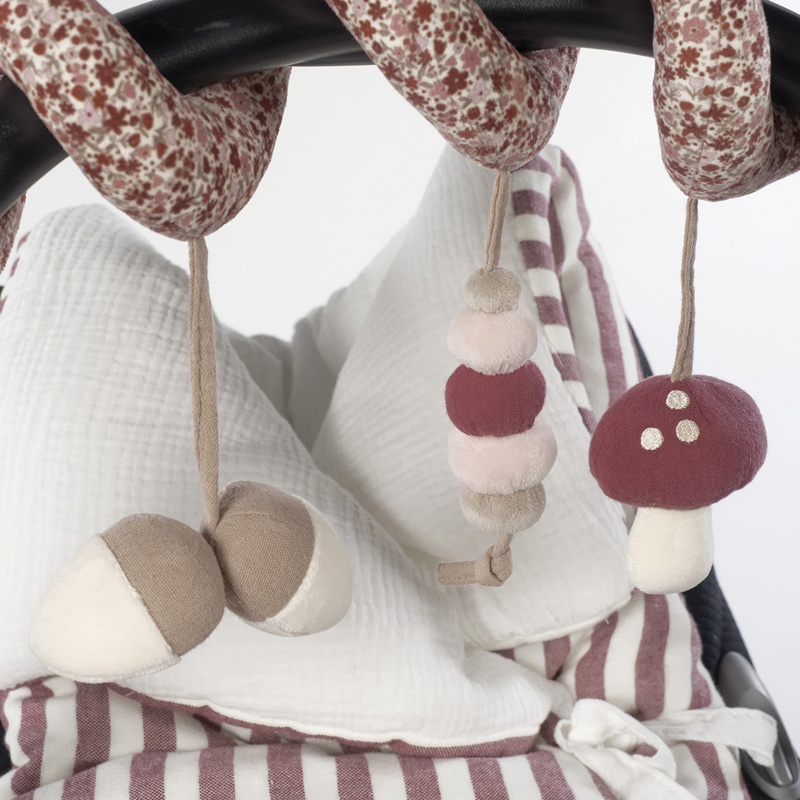 Espiral Cherry Flores Bordeaux da Pasito a Pasito 4