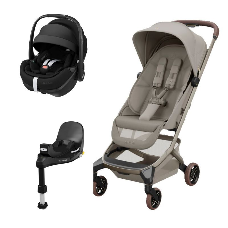 Fame Cabin, pebble360º pro2 e base familyfix 360º Pro da Maxi Cosi