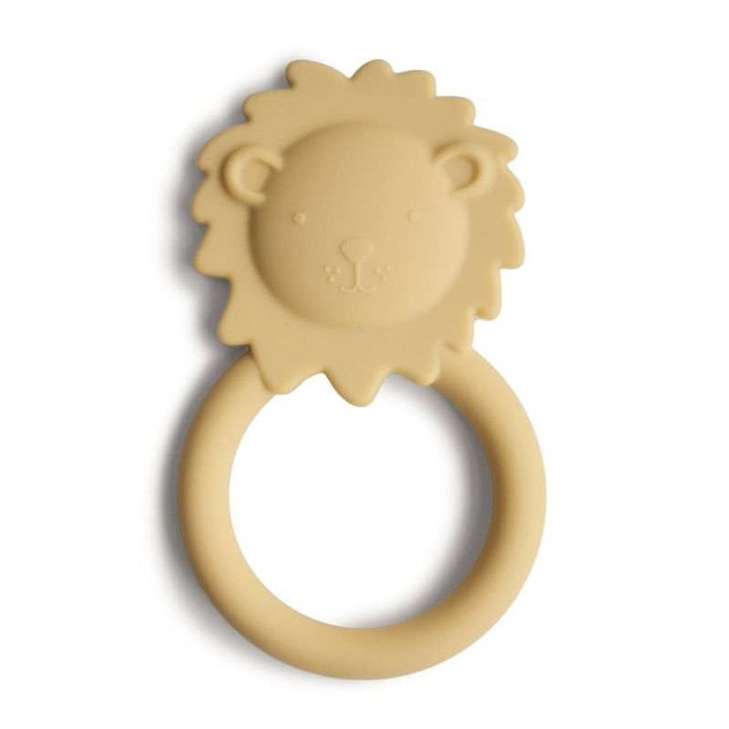 Mordedor de silicone Leão da Mushie 1