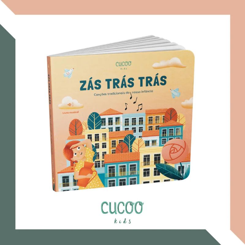 Livro Musical Zás Trás Trás da Cucoo