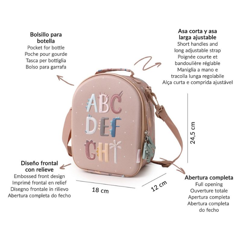 Lancheira 3D Letters da Tutete 4 Lancheira 3D Letters da Tutete 4