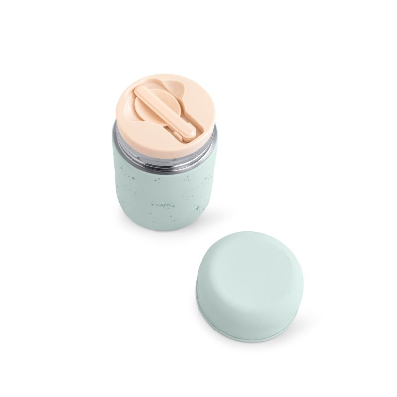 Termos para sólidos 300ml verde da Saro 2 Termos para sólidos 300ml verde da Saro 2