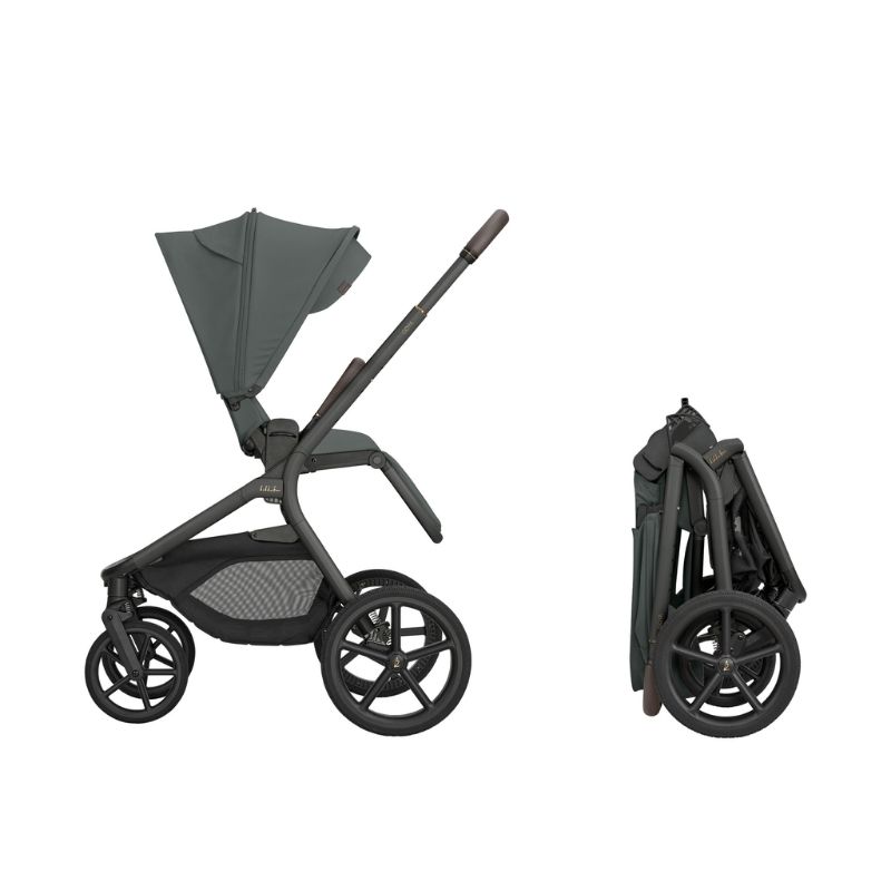 Carrinho Goya Platinum 2 em 1 Olive Kikka Boo 10 Carrinho Goya Platinum 2 em 1 Olive Kikka Boo 10