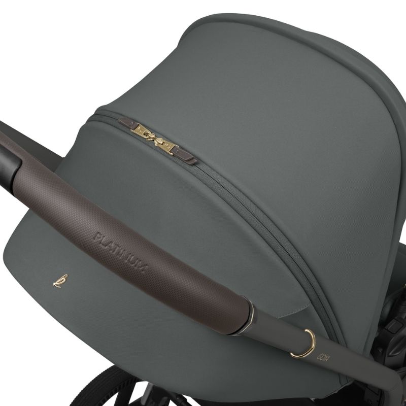 Carrinho Goya Platinum 2 em 1 Olive Kikka Boo 18 Carrinho Goya Platinum 2 em 1 Olive Kikka Boo 18