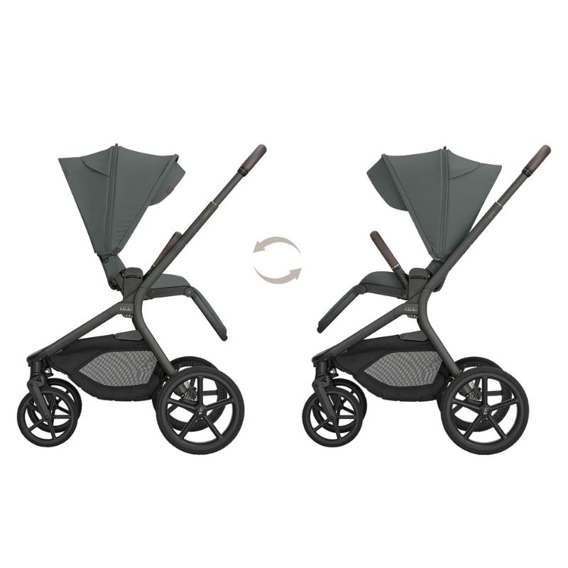 Carrinho Goya Platinum 2 em 1 Olive Kikka Boo 19 Carrinho Goya Platinum 2 em 1 Olive Kikka Boo 19