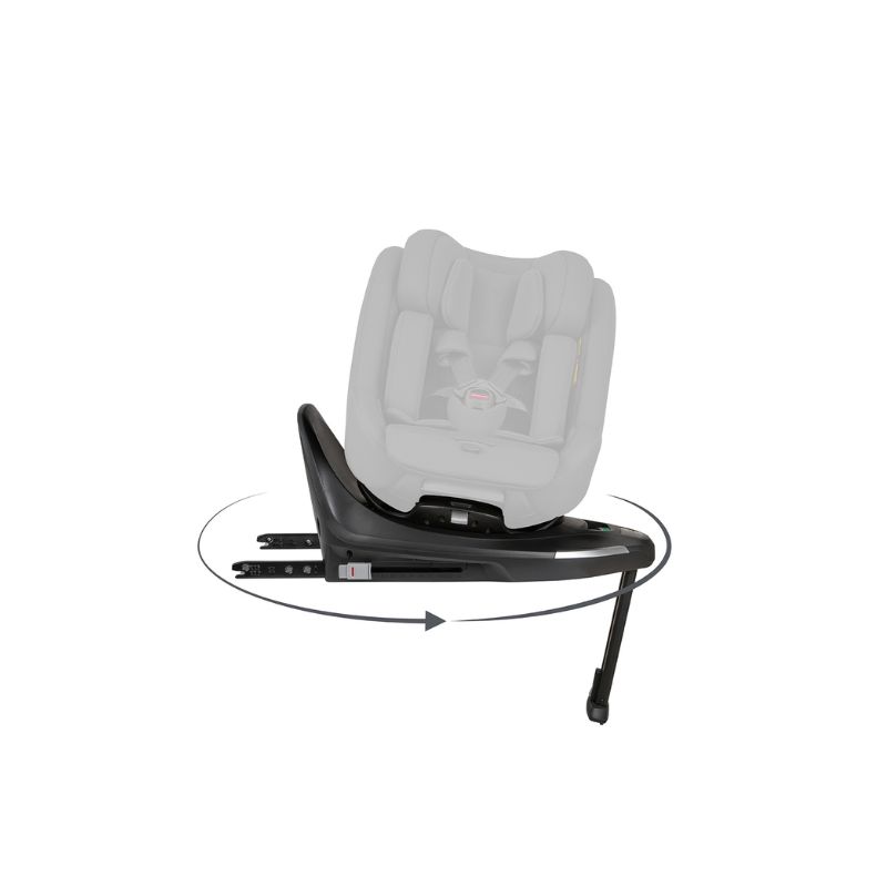 i-Class Base Isofix 360 Preta da Kikka Boo 4 i-Class Base Isofix 360 Preta da Kikka Boo 4