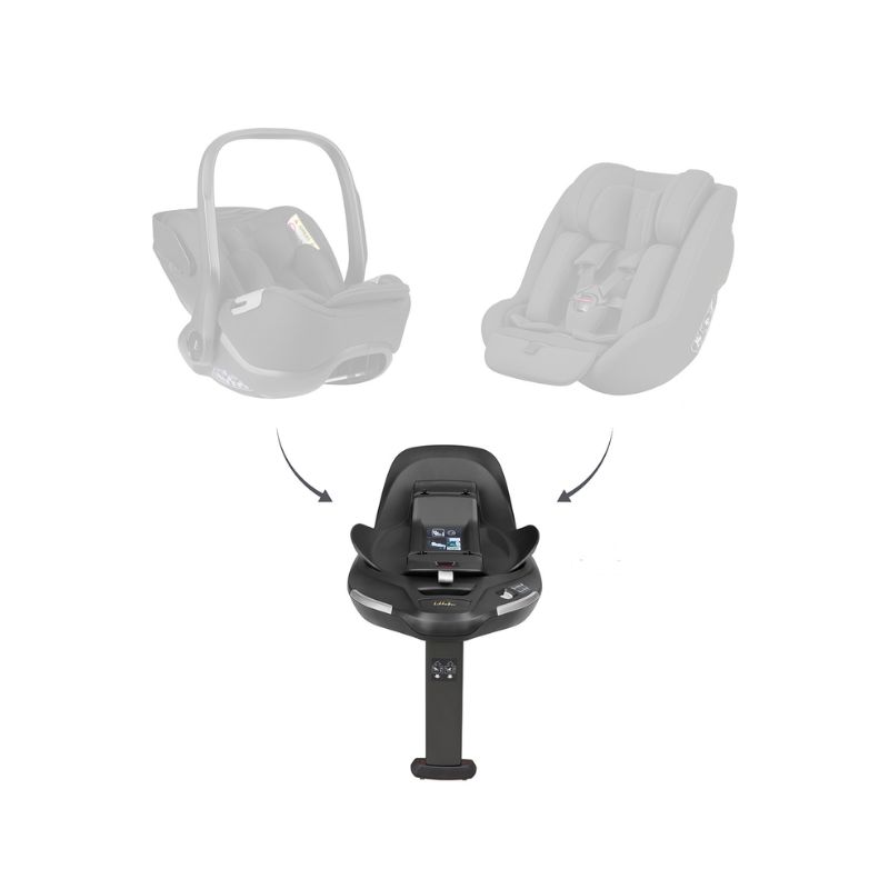 i-Class Base Isofix 360 Preta da Kikka Boo 8 i-Class Base Isofix 360 Preta da Kikka Boo 8