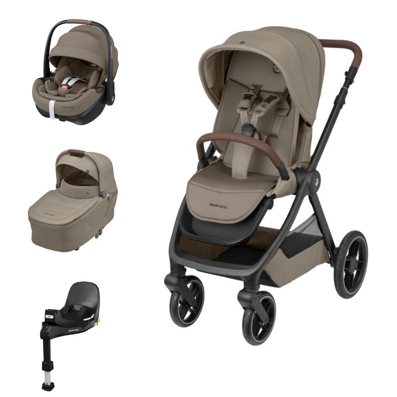 Oxford plus Pebble 360º Pro², adaptadores e Familyfix 360ºPro da Maxi Cosi