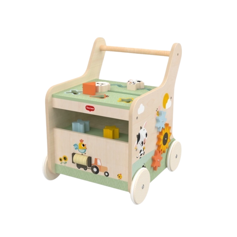 Andador de Madeira com Atividades Tiny Love 1