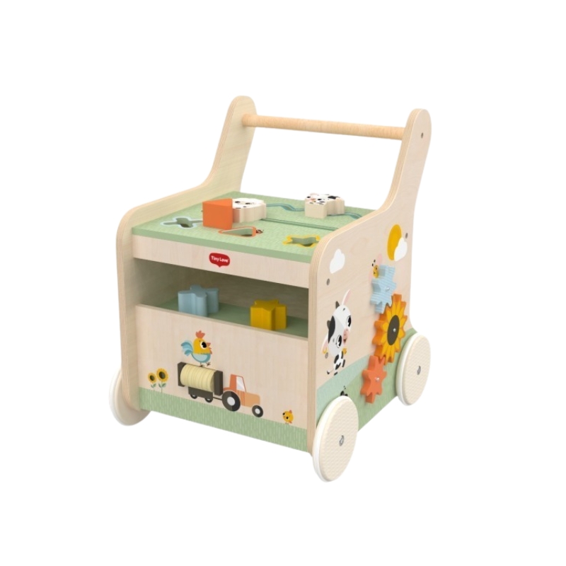 Andador de Madeira com Atividades da Tiny Love 2 Andador de Madeira com Atividades da Tiny Love 2