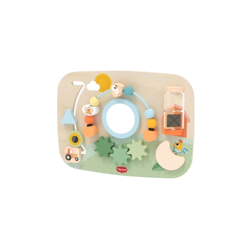 Tabuleiro de Atividades de Madeira Farmers da Tiny Love