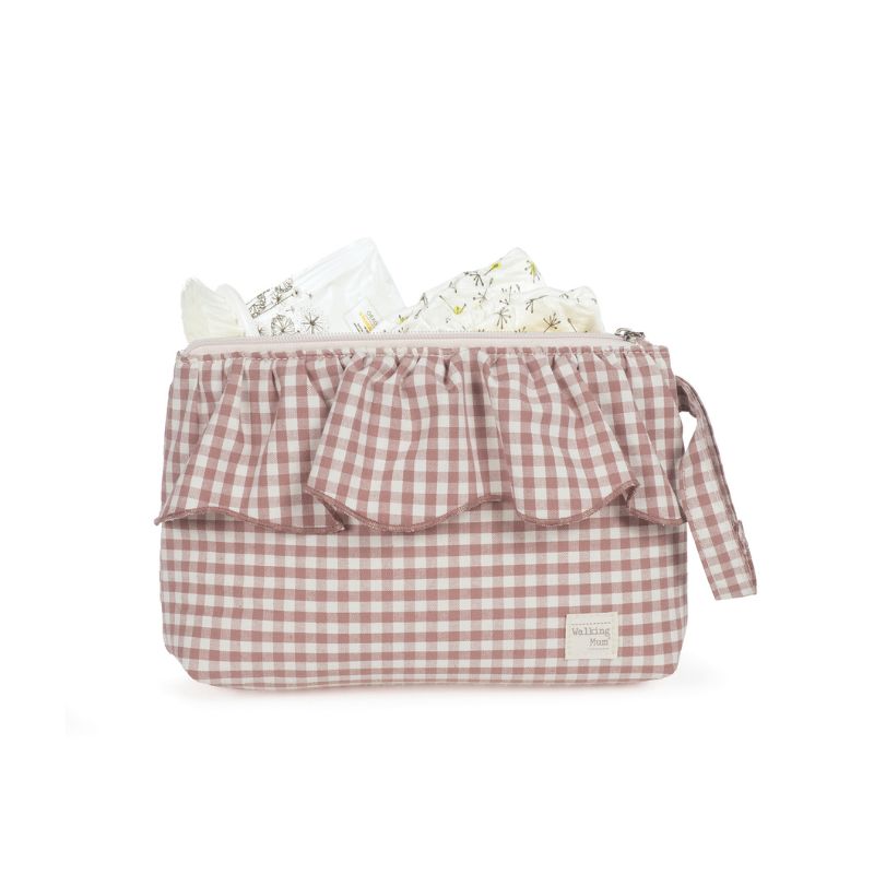 Necessaire Parliné Vichy Moka da Walking Mum 4
