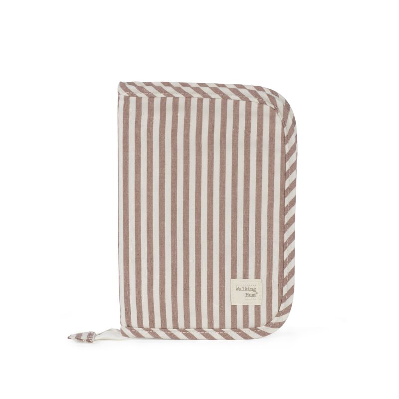 Porta documentos Praliné Rayas da Walking Mum