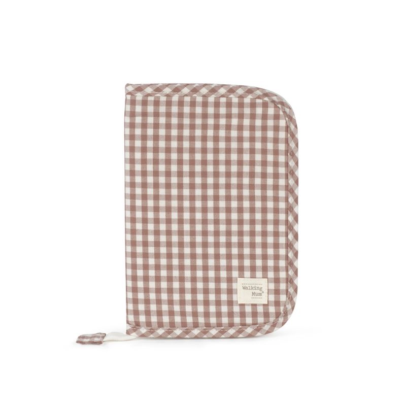 Porta documentos Praliné Vichy Moka da Walking Mum 1