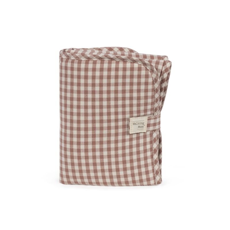 Muda fraldas Praliné Vichy Moka da Walking Mum 1