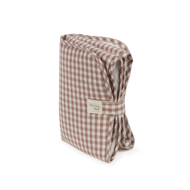 Muda fraldas Praliné Vichy Moka da Walking Mum 2