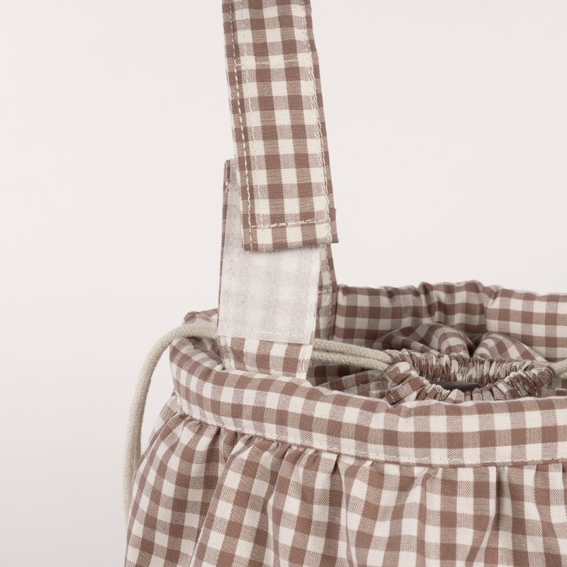 Bolsa Organizadora Praline vichy Moka Walking Mum 5