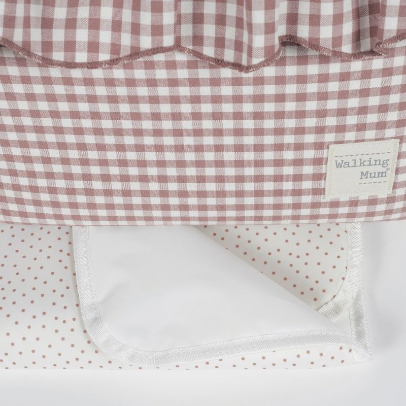 Saco de Passeio Praliné Vichy Moka da Walking Mum 3